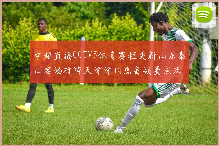 中超直播CCTV5体育赛程更新山东泰山客场对阵天津津门虎备战要点及伤停影响
